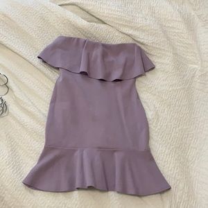 Boutique mini ruffle dress!